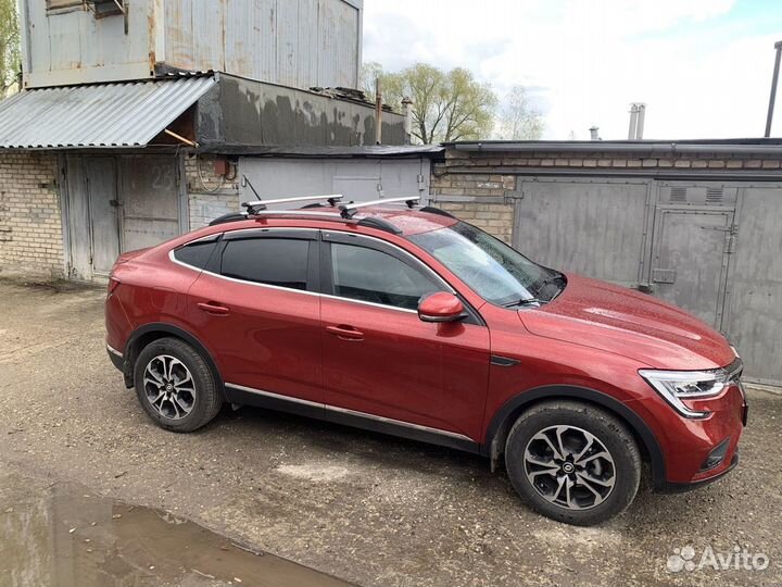 Рейлинги Renault Arkana продольные