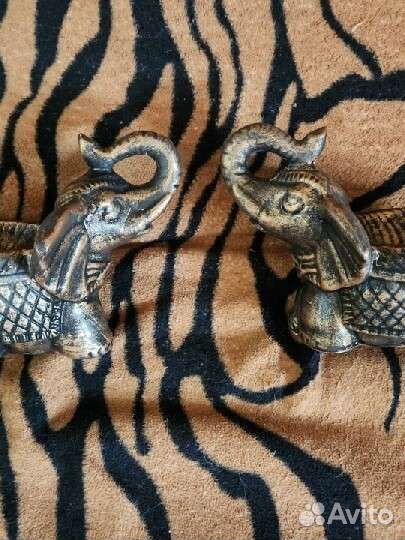 Статуэтки слоны из глины