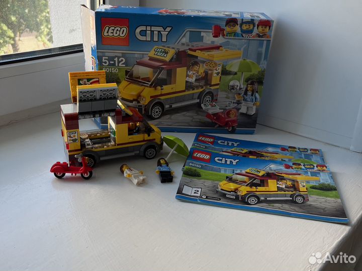 Lego City 60150 Фургон пиццерия