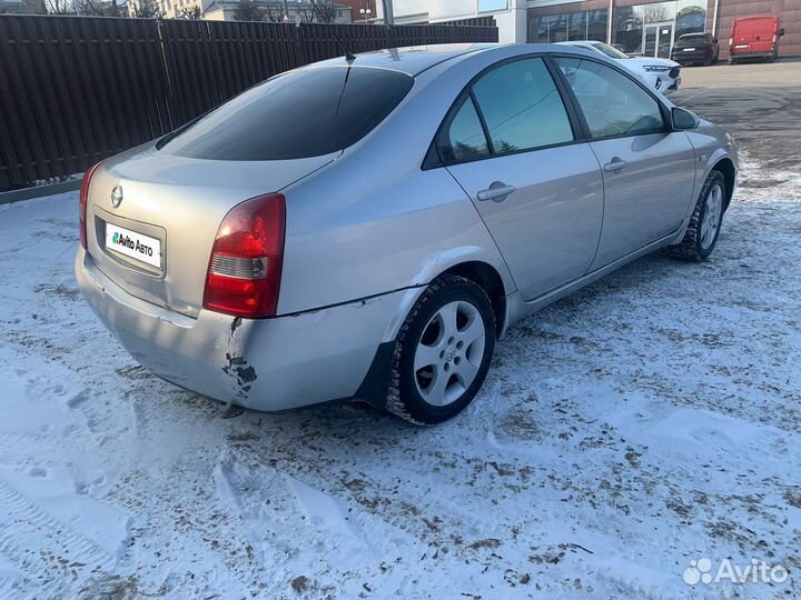 Nissan Primera 1.6 МТ, 2002, 309 000 км