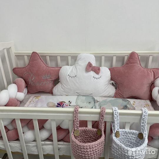 Бортики в кроватку