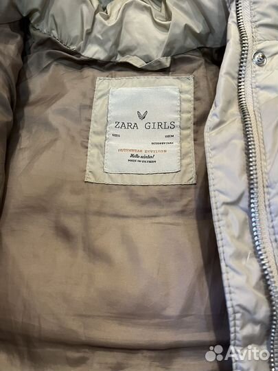 Куртка, пуховик zara 104-110
