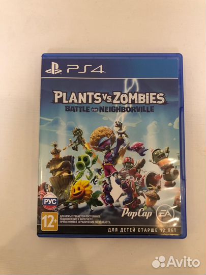 Plants vs zombies для SonyPlayStation 4