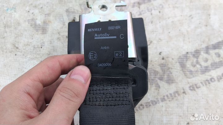 Ремень безопасности задний левый Renault Duster