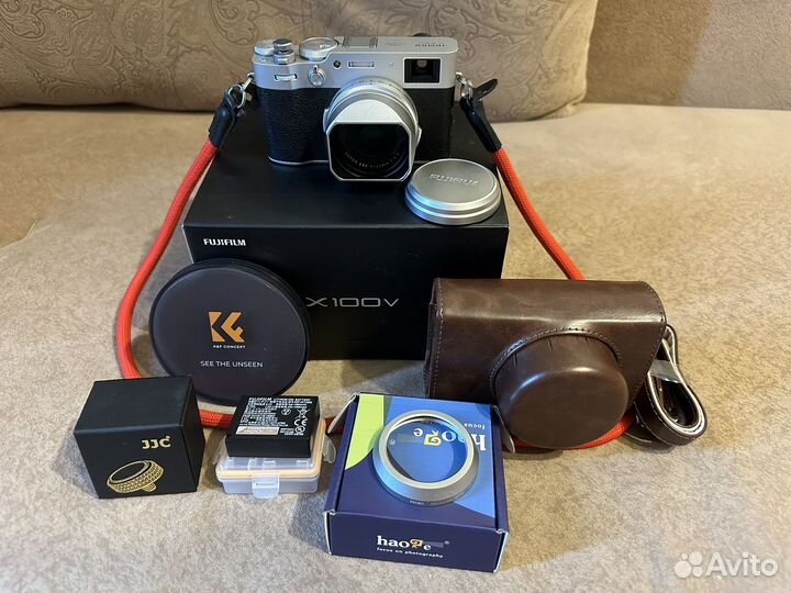 Fujifilm x100v и куча допов