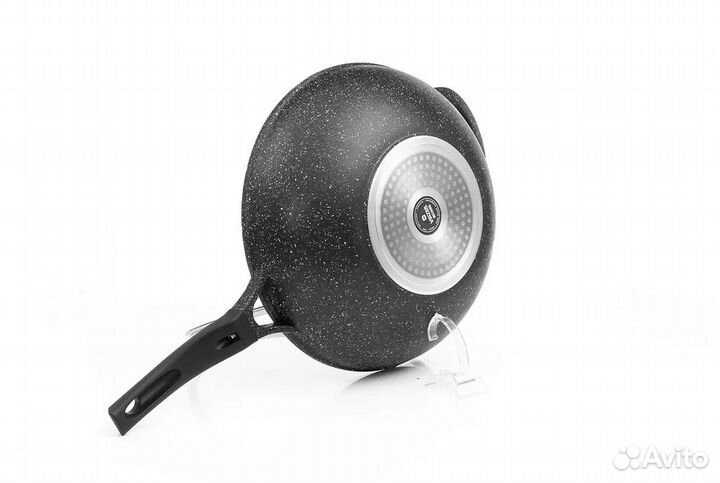 Сковорода-вок Vinzer Premium Granite Induction32см