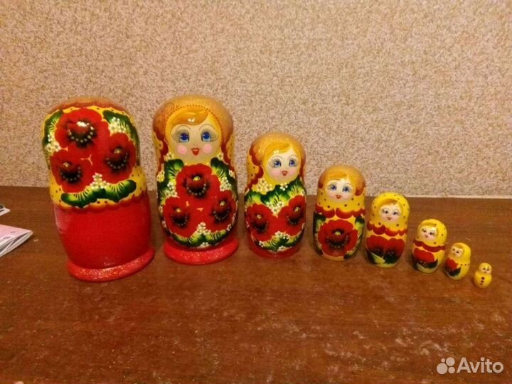 Матрешка 7-ми местная