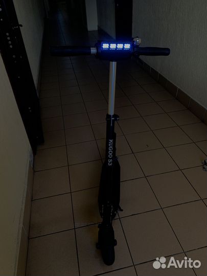 Электросамокат kugoo s3 с гидрозащитой