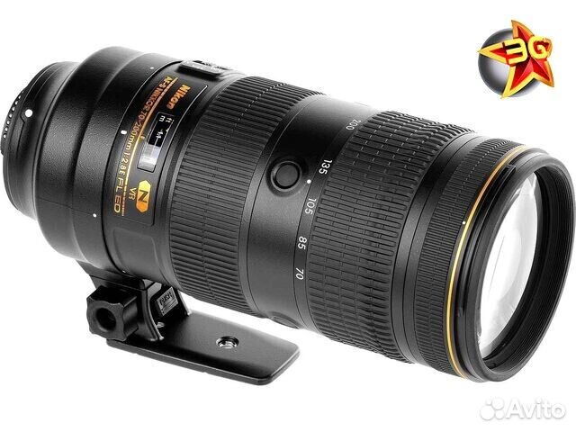 Объектив Nikon 70-200mm f/2.8E FL ED VR AF-S Nikkor