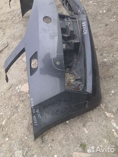 Бампер передний Skoda Octavia A7 2019г.в