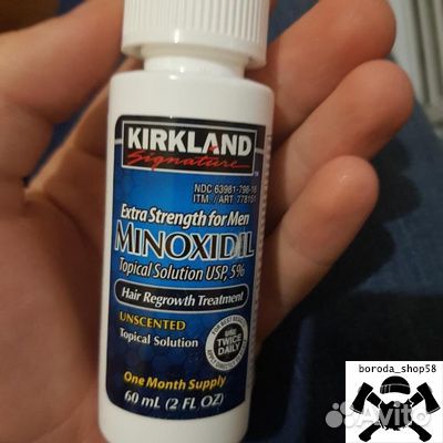 Миноксидил для роста волос головы и бороды