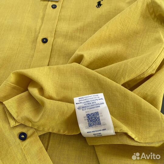 Рубашка polo ralph lauren