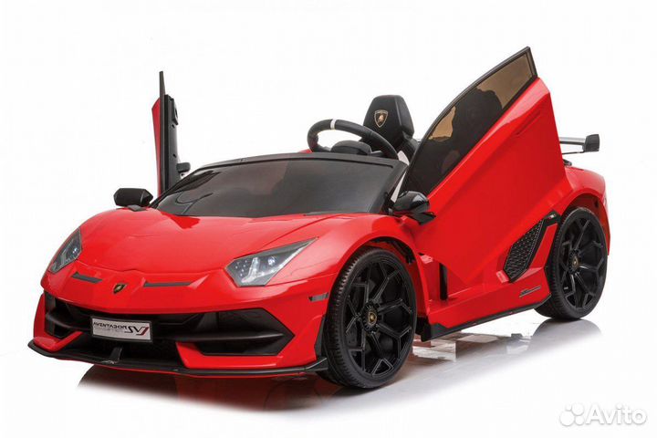 Детский электромобиль Lamborghini Aventador SVJ (A