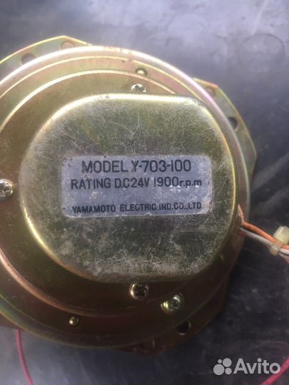 Микродвигатель 24 в