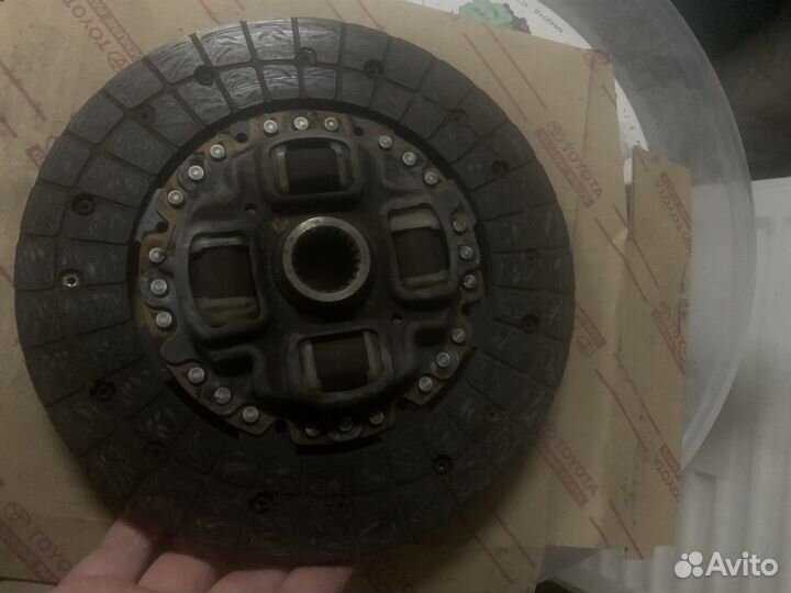 Сцепление на робот toyta Corola 2008 г