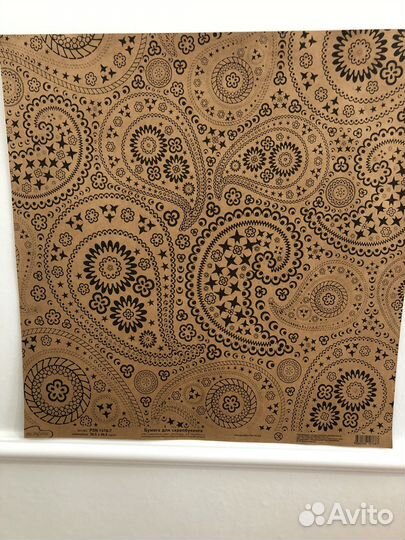 Бумага для скрапбукинга, 1 лист