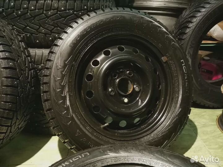 Штамп R-15 Kia на Nokian Hakkapeliitta 7 (195/65)