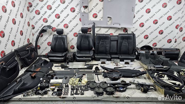 Салон в сборе на Mercedes Benz W220 Long