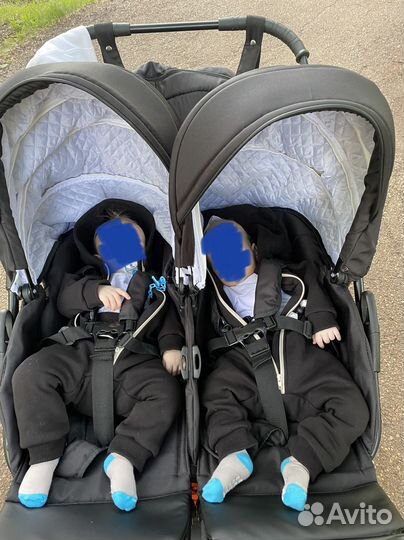 Коляска для двойни