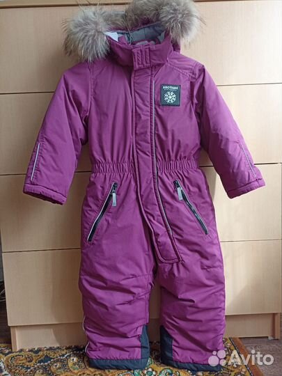 Зимний комбинезон для девочки 110