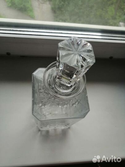 Графин хрустальный СССР богемия Чехия