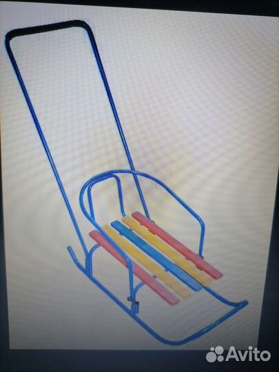 Детские зимние санки