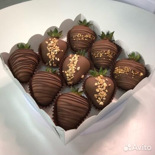 Клубника в бельгийском шоколаде