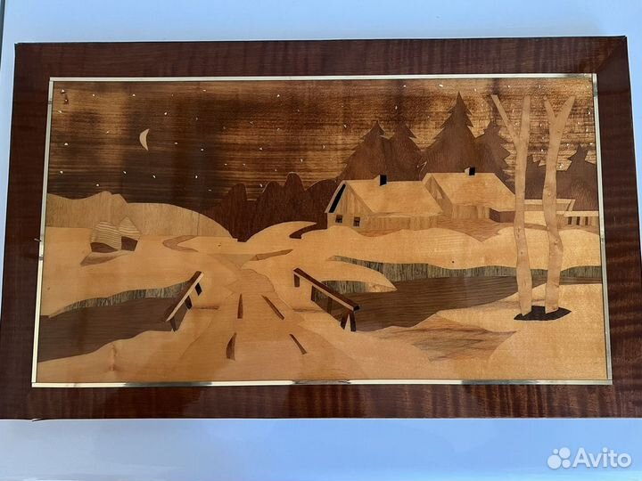 Картина дерево 50-е