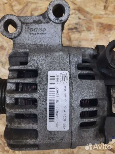 Генератор Ford Focus 2 1.4 1.6