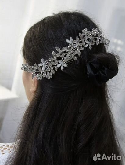 Свадебная заколкановая, гребешок