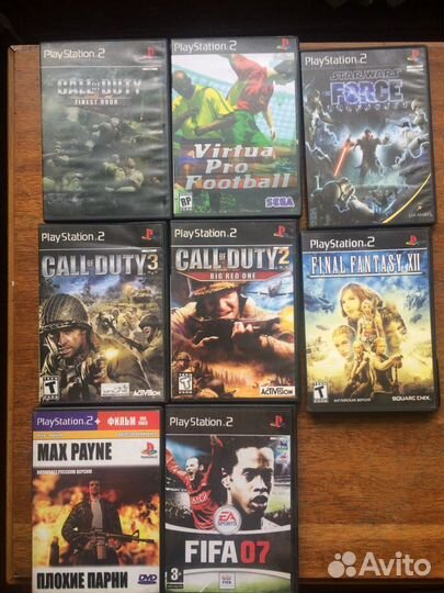 Диски PlayStation 2 лицензия