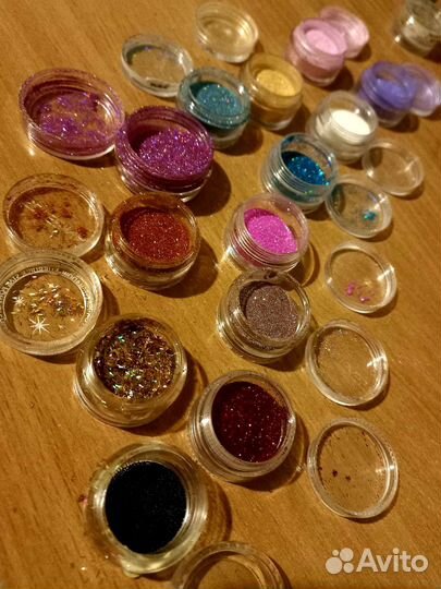 Блёстки для дизайна ногтей