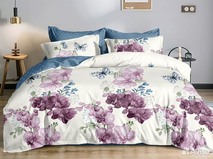 Комплект постельного белья 1.5 спальный сатин