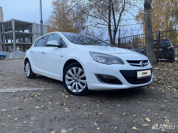 Opel Astra 1.6 МТ, 2013, 169 000 км