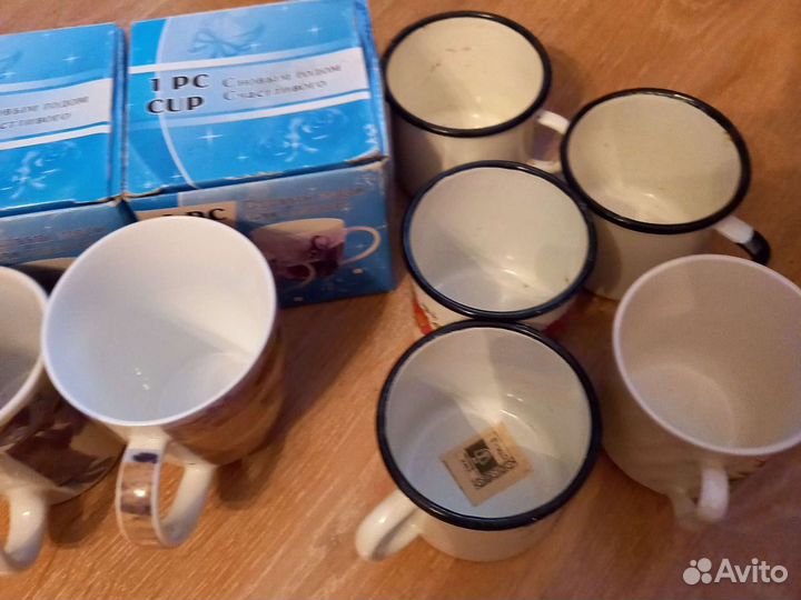 Бокалы, кружки