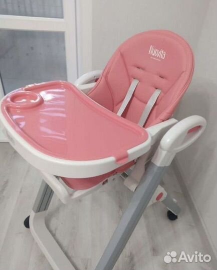 Стульчик для кормления Nuovita Orbita Розовый