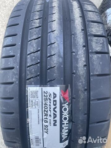 Yokohama Advan Sport V107 225/40 R18 92Y