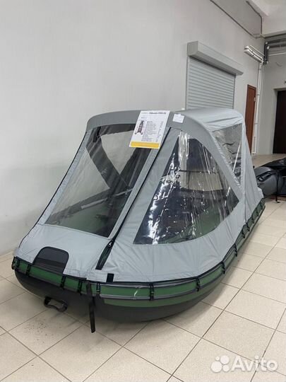 Тент для лодки пвх ходовой кабриолет Ривьера 2900С