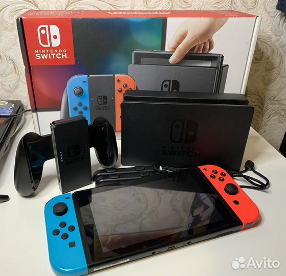 Nintendo Switch прошитый с новой Zelda