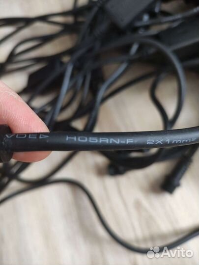 Провод для уличных гирлянд