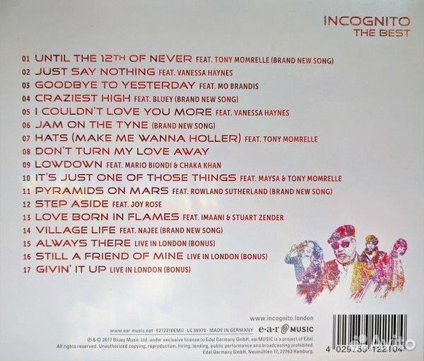 Incognito - Best (CD)