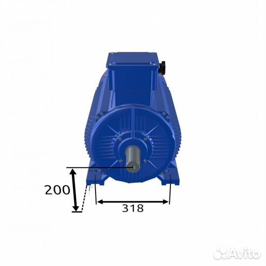 Электродвигатель аир 200L8 (22кВт/750об.мин)