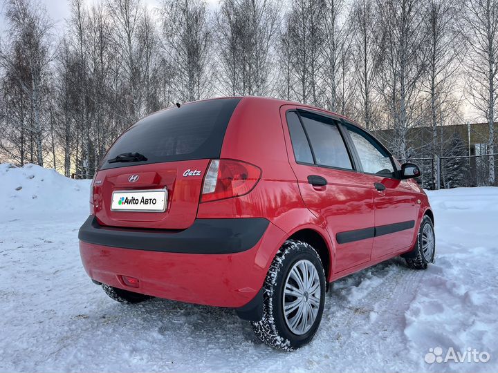 Hyundai Getz 1.4 МТ, 2005, 119 000 км