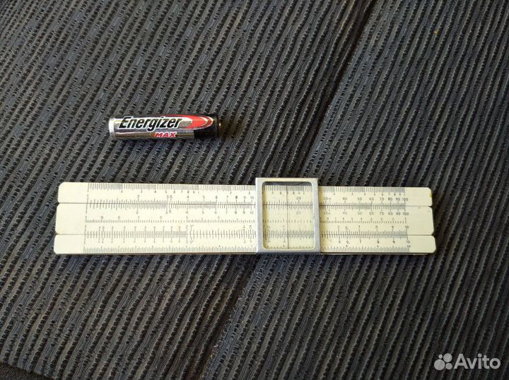 Линейка логарифмическая маленькая