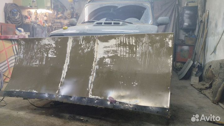 Отвал для снега на ниву