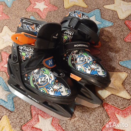 Коньки раздвижные 26-31