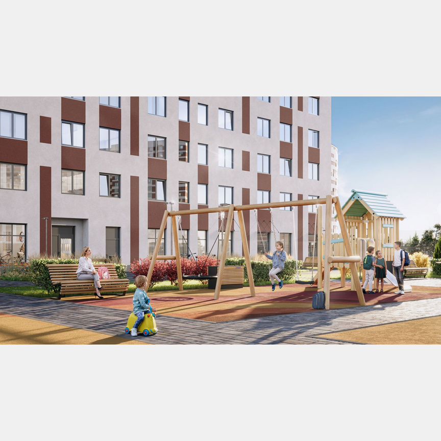 1-к. квартира, 35,1 м², 22/25 эт.