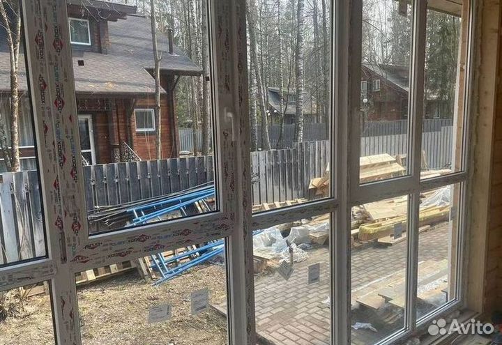 Остекление окон и балконов пвх