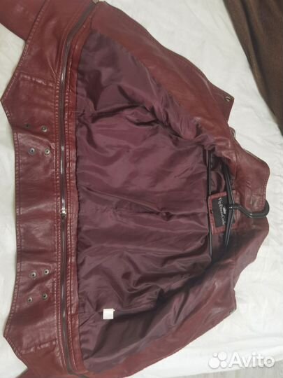 Куртка из экокожи