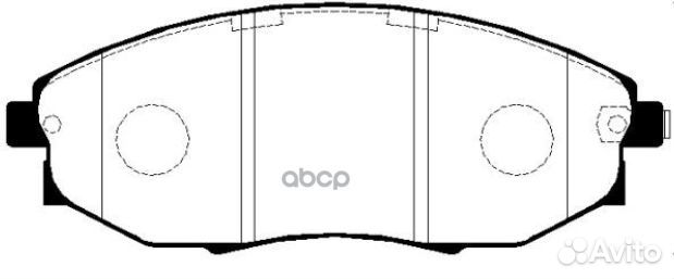 Колодки тормозные дисковые GK0443 CTR